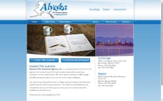 Alyeska Title Guaranty Agency Inc of Houston