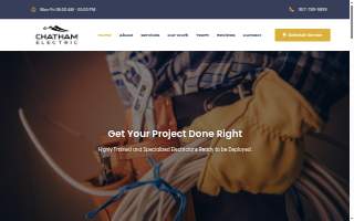 Chatham Electric website