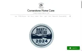 Cornerstone Home Care of Juneau website