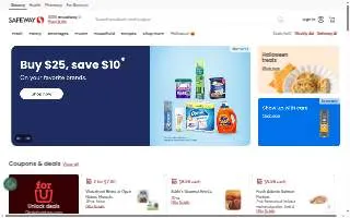 Safeway Pharmacy website