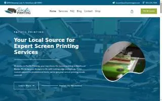 Pacific Printing of Ketchikan website