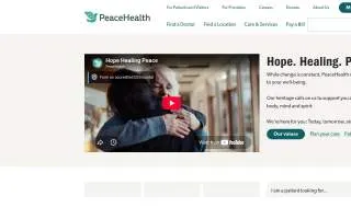 PeaceHealth Ketchikan Home Health and Hospice website