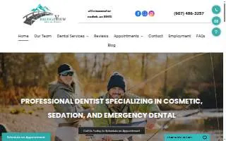 BridgeView Dental Group of Kodiak website
