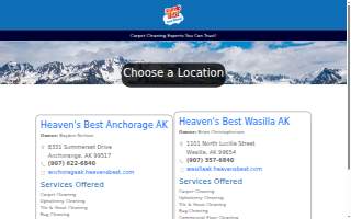 Heaven's Best Carpet Cleaning Wasilla AK