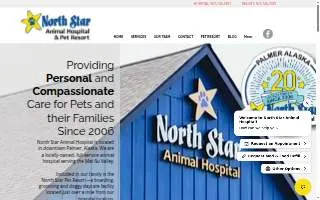 North Star Animal Hospital of Palmer website