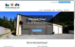 Sitka Sound Storage website