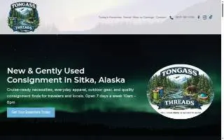 Tongass Threads Consignment website