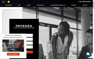 Integra Insurance Services of Wasilla website
