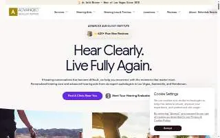 Advanced Appliance of Alabaster website