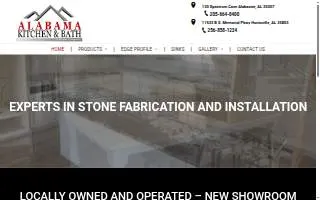 Alabama Kitchen Bath website