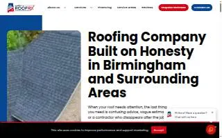 Alabama Roof RX of Alabaster website