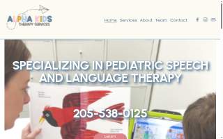 Alpha Kids Therapy Services