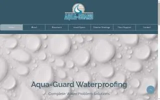 Aqua-Guard Waterproofing website