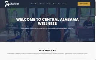 Central Alabama Wellness website