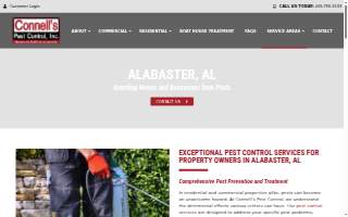 Connell's Pest Control of Alabaster