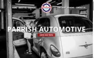 Parrish Automotive website