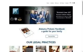 Scozzaro Law, LLC of Alabaster website