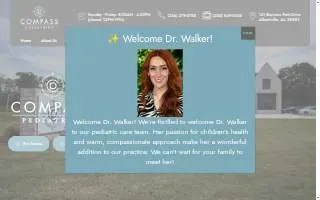 Compass Pediatrics, P.C. website