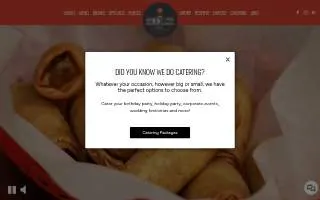 Hydrant City Grill website