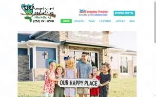 Smart Start Pediatrics website