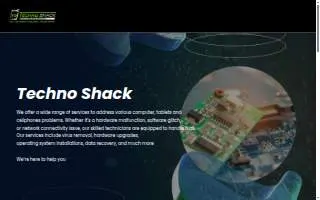 Techno Shack website