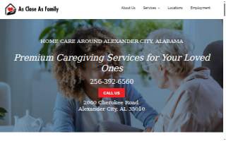As Close As Family of Alexander City