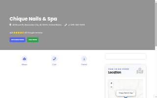 Chique Nails & Spa