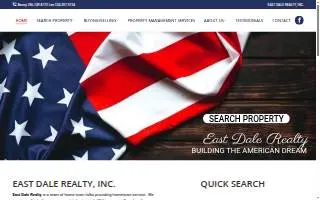 East Dale Realty website