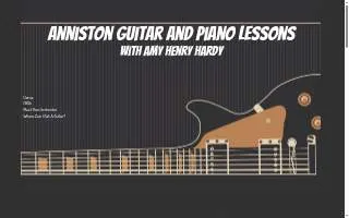 Anniston Guitar Lessons website