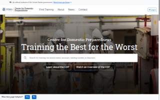 Center for Domestic Preparedness