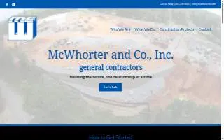 McWhorter And Company website