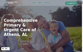Comprehensive Primary & Urgent Care website