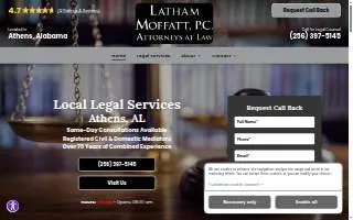 Latham Moffatt website