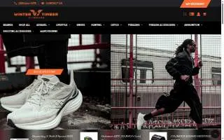Winter Timber Outdoors website