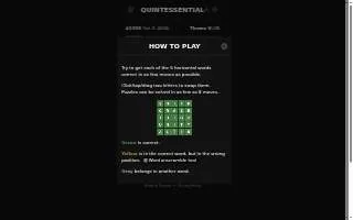 Quintessential Cuts LLC website