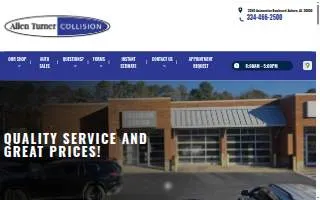 Allen Turner Collision website