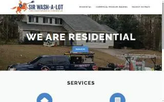 Auburn Pressure Washing - Home of Sir Wash-a-lot website