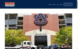 Big Blue Towing of Auburn website