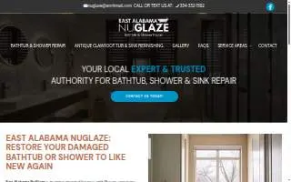 East Alabama NuGlaze website