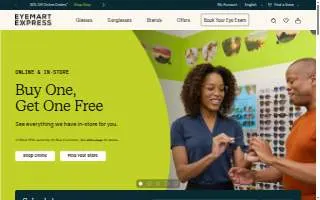 Eyemart Express of Auburn website