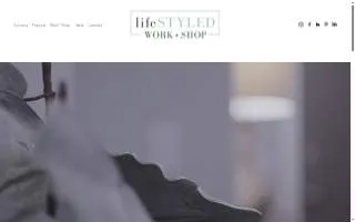 lifeSTYLED Work+Shop of Auburn website