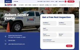 Stark Exterminators of Auburn website