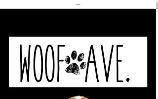Woof Ave website