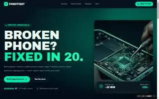 FixeditFast website