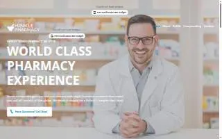 Hinkle Pharmacy website
