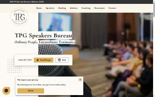 TPG Speakers Bureau