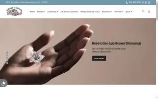 Alabama Wholesale Diamonds of Birmingham website