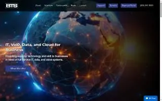 BTS Technologies of Birmingham website