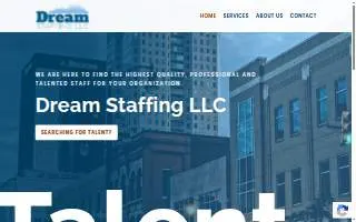 Dream Staffing of Birmingham website