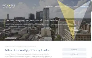 IronVest Partners of Birmingham website